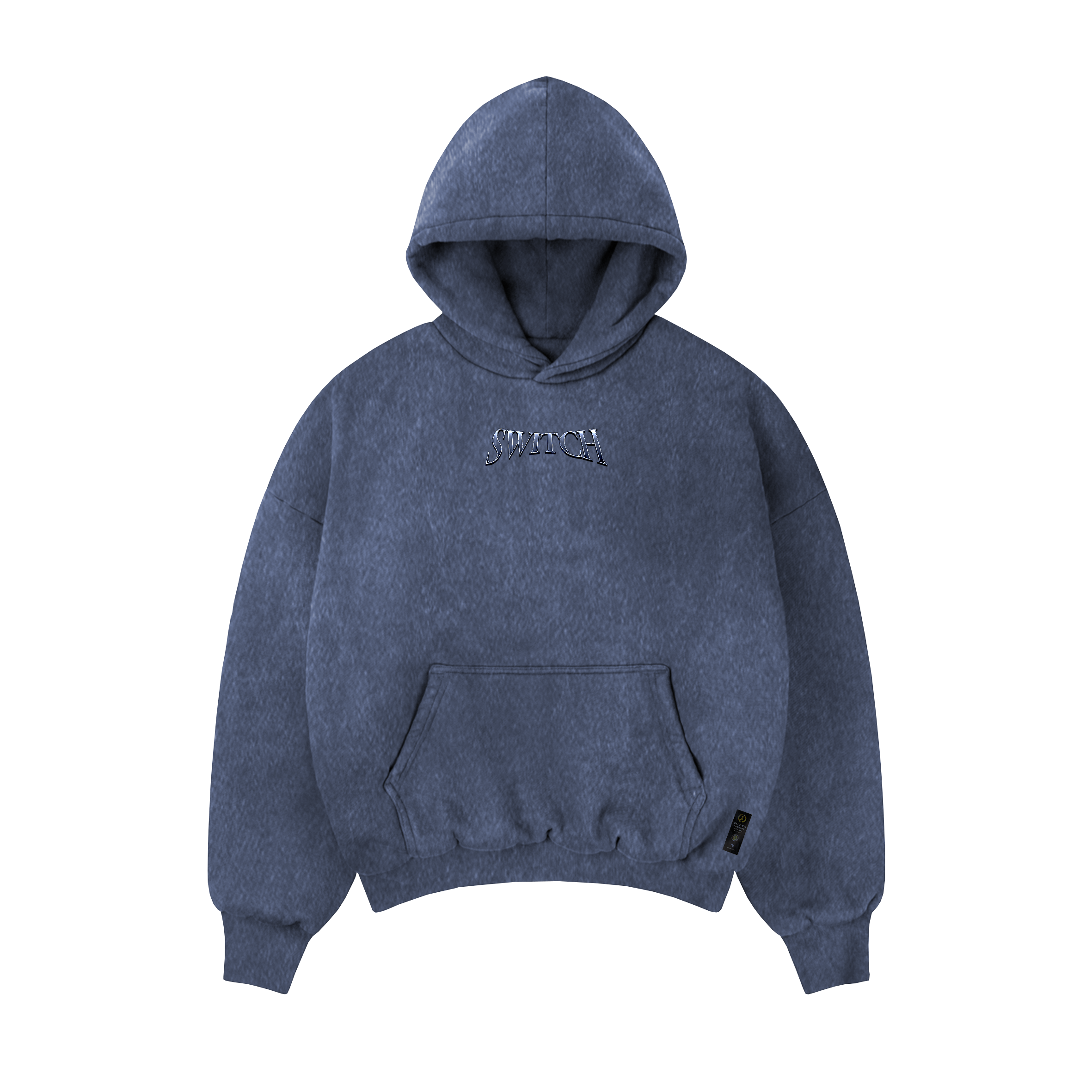 Moletom Oversized Marmorizado - Angry Dogs
