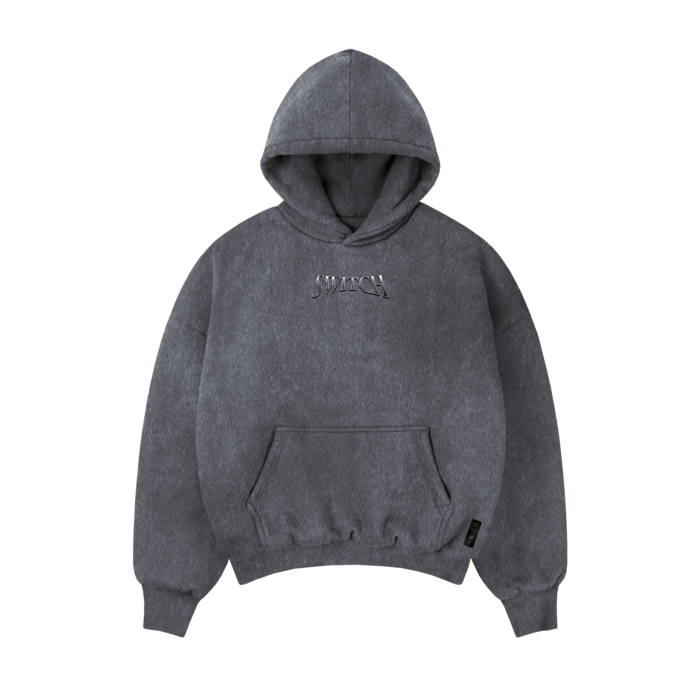 Moletom Oversized Marmorizado - Angry Dogs