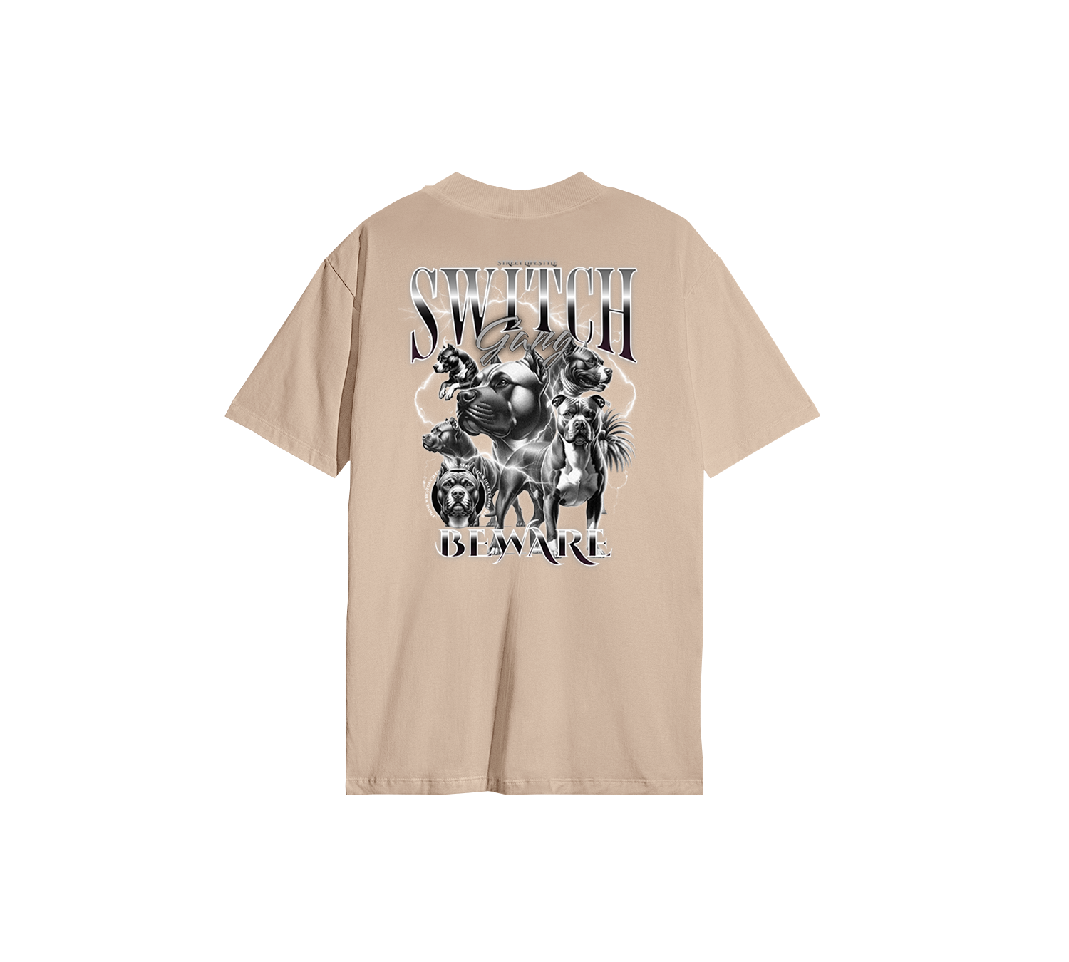 Camiseta Streetwear - Dogs Beware