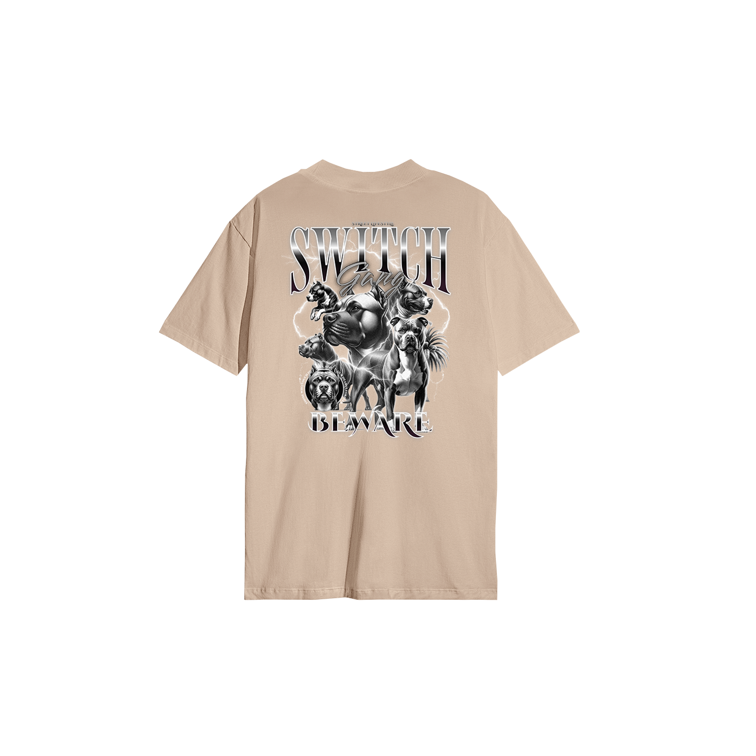 Camiseta Streetwear - Dogs Beware