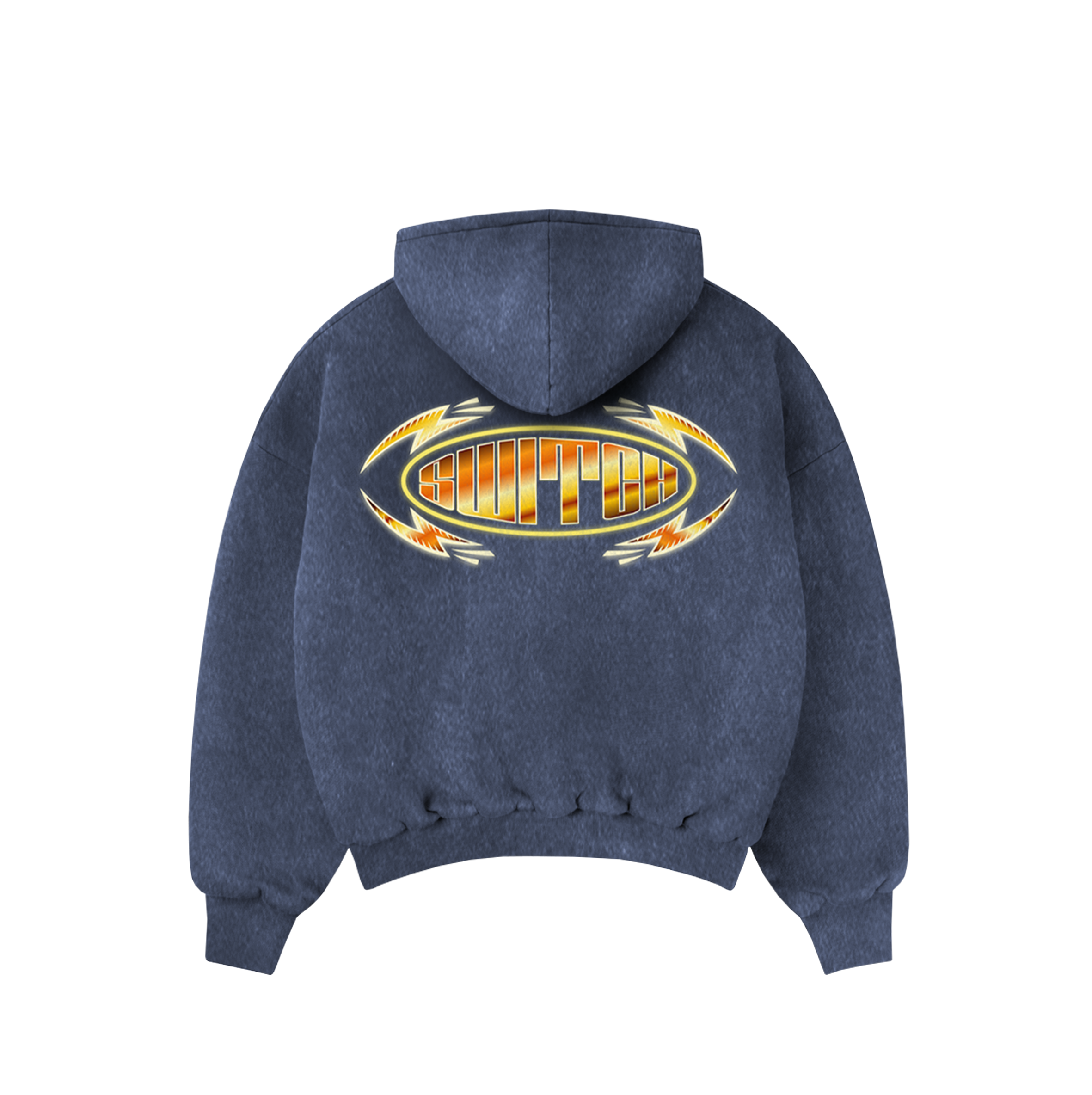 Moletom Oversized Marmorizado - Thunder Dourado