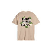 Camiseta Streetwear - Money Power Respect