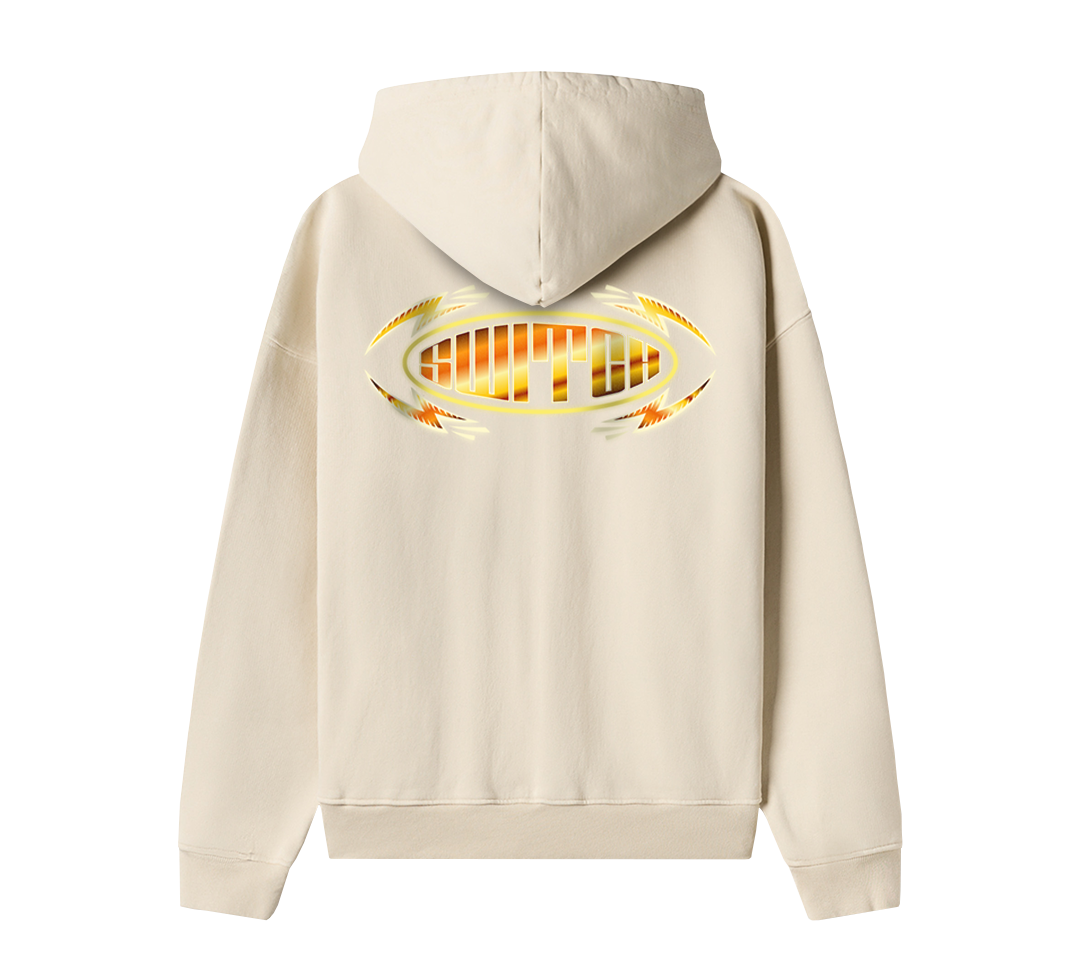 Moletom Canguru com Zíper - Thunder Dourado