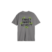 Camiseta Streetwear - Money Power Respect