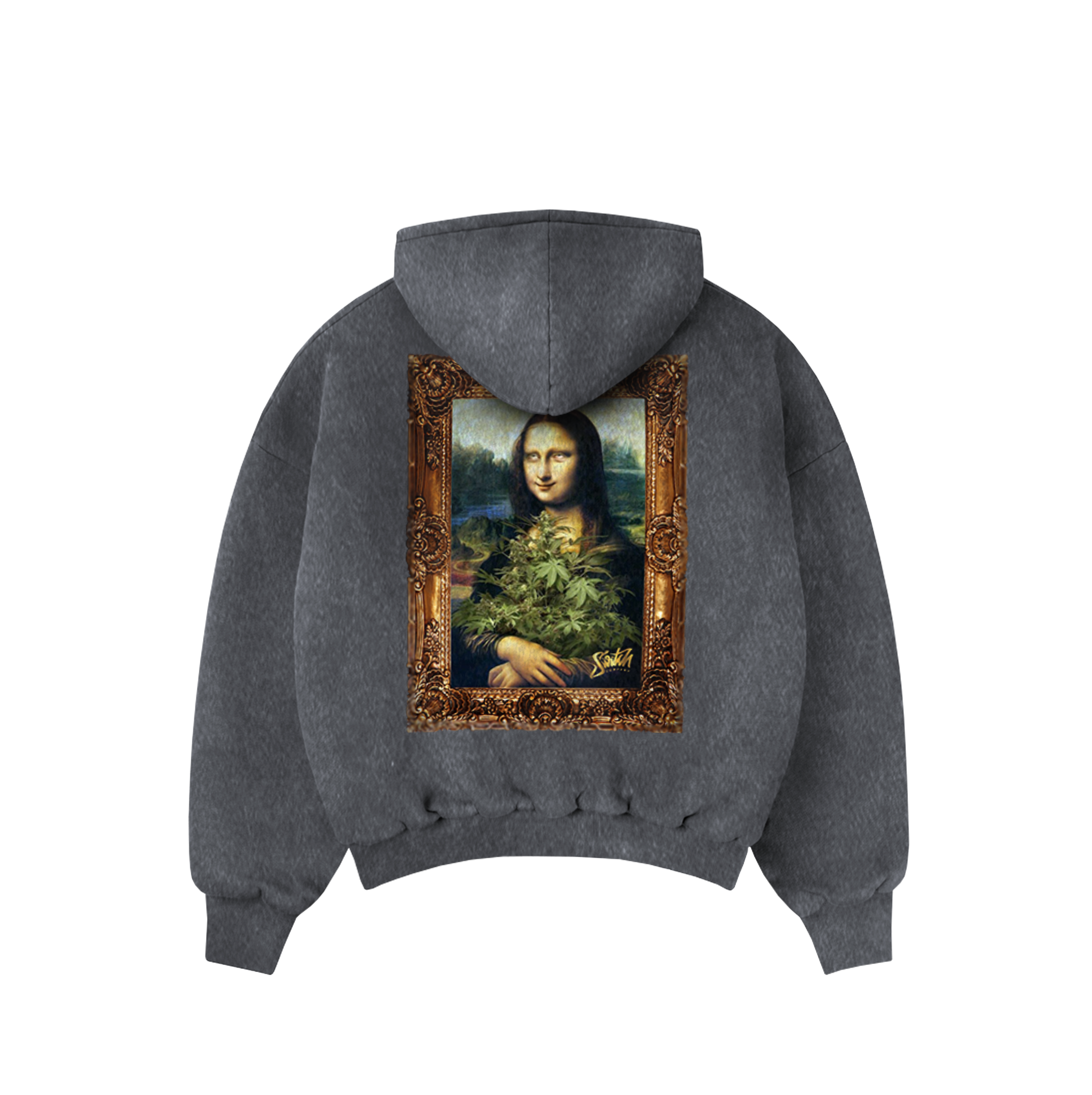 Moletom Oversized Marmorizado - Monalisa