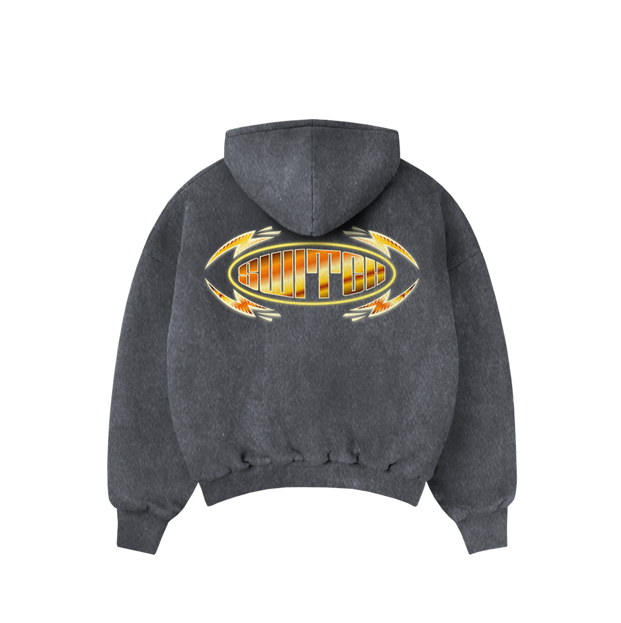 Moletom Oversized Marmorizado - Thunder Dourado