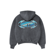Moletom Oversized Marmorizado - Thunder Azul