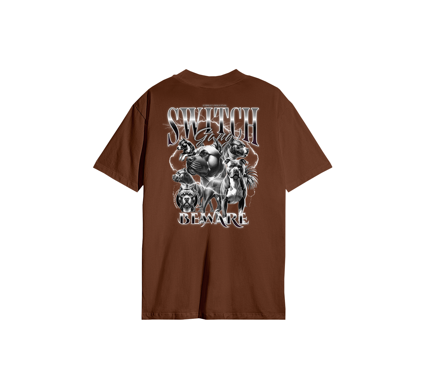 Camiseta Streetwear - Dogs Beware
