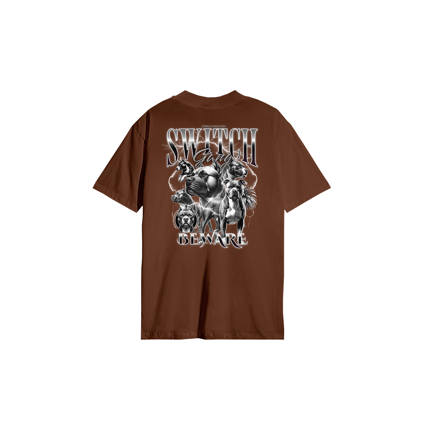 Camiseta Streetwear - Dogs Beware