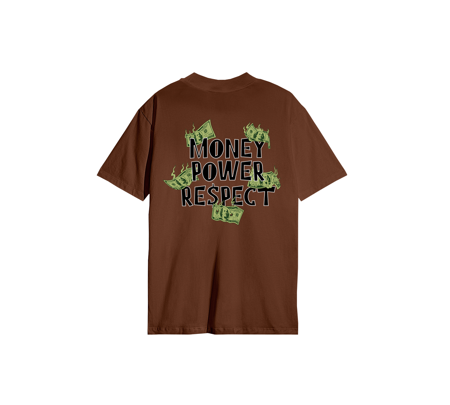 Camiseta Streetwear - Money Power Respect