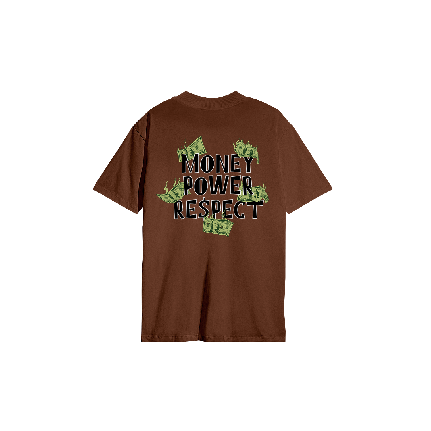 Camiseta Streetwear - Money Power Respect