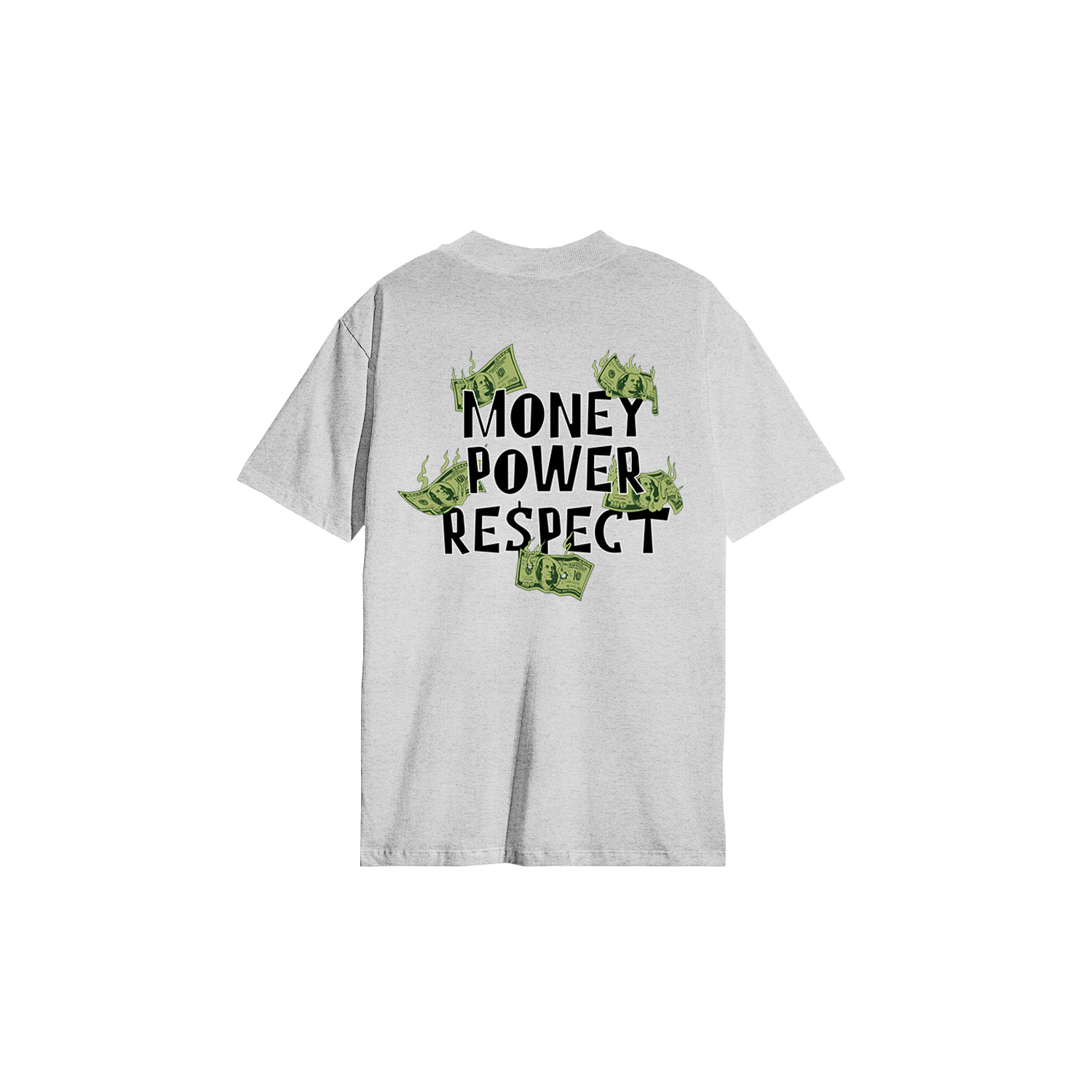 Camiseta Streetwear - Money Power Respect
