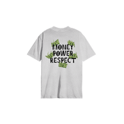 Camiseta Streetwear - Money Power Respect