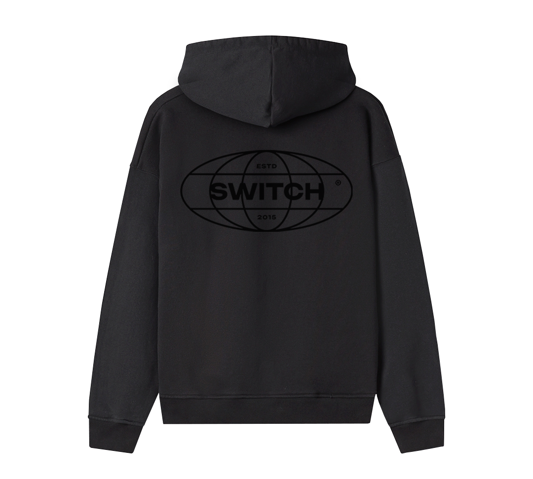 Moletom Canguru Premium - Worldwide Preto