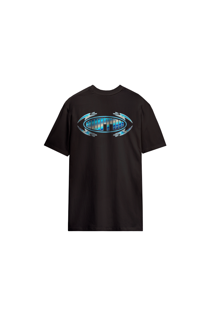 Camiseta Streetwear Cotton Flex - Thunder Azul Metalico