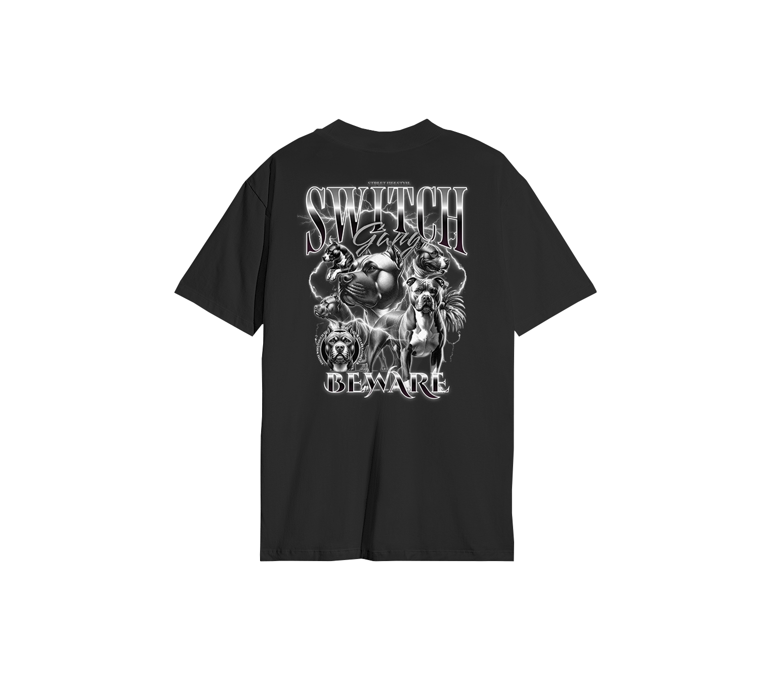 Camiseta Streetwear - Dogs Beware