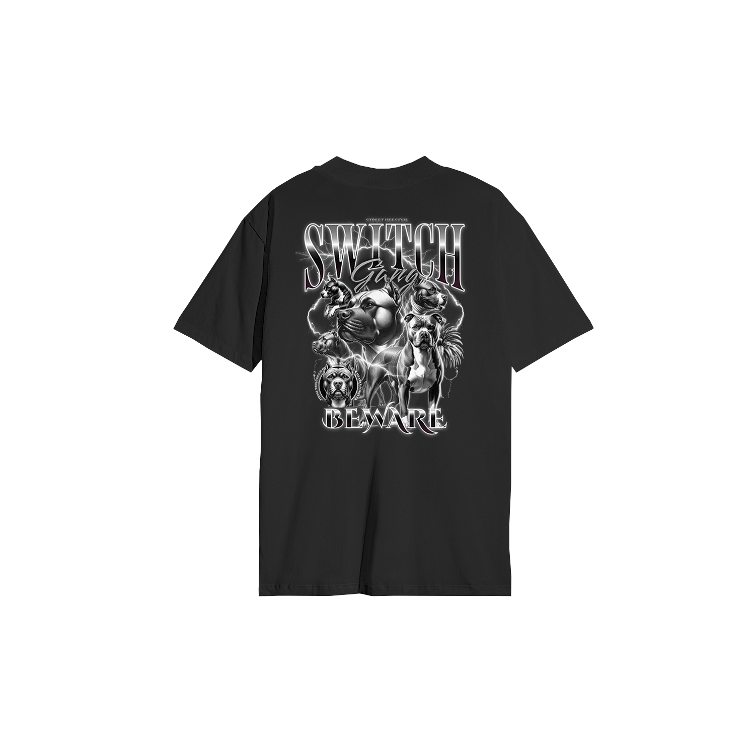 Camiseta Streetwear - Dogs Beware