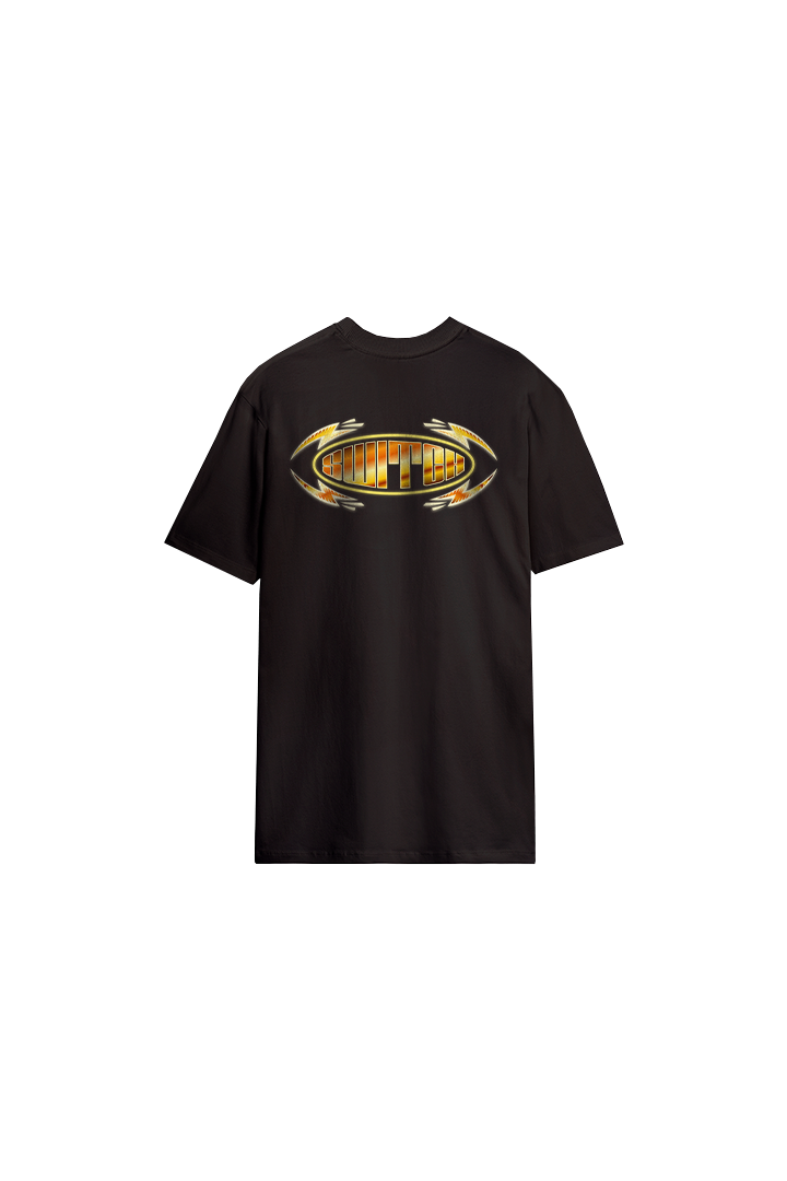 Camiseta Streetwear Cotton Flex - Thunder Dourado