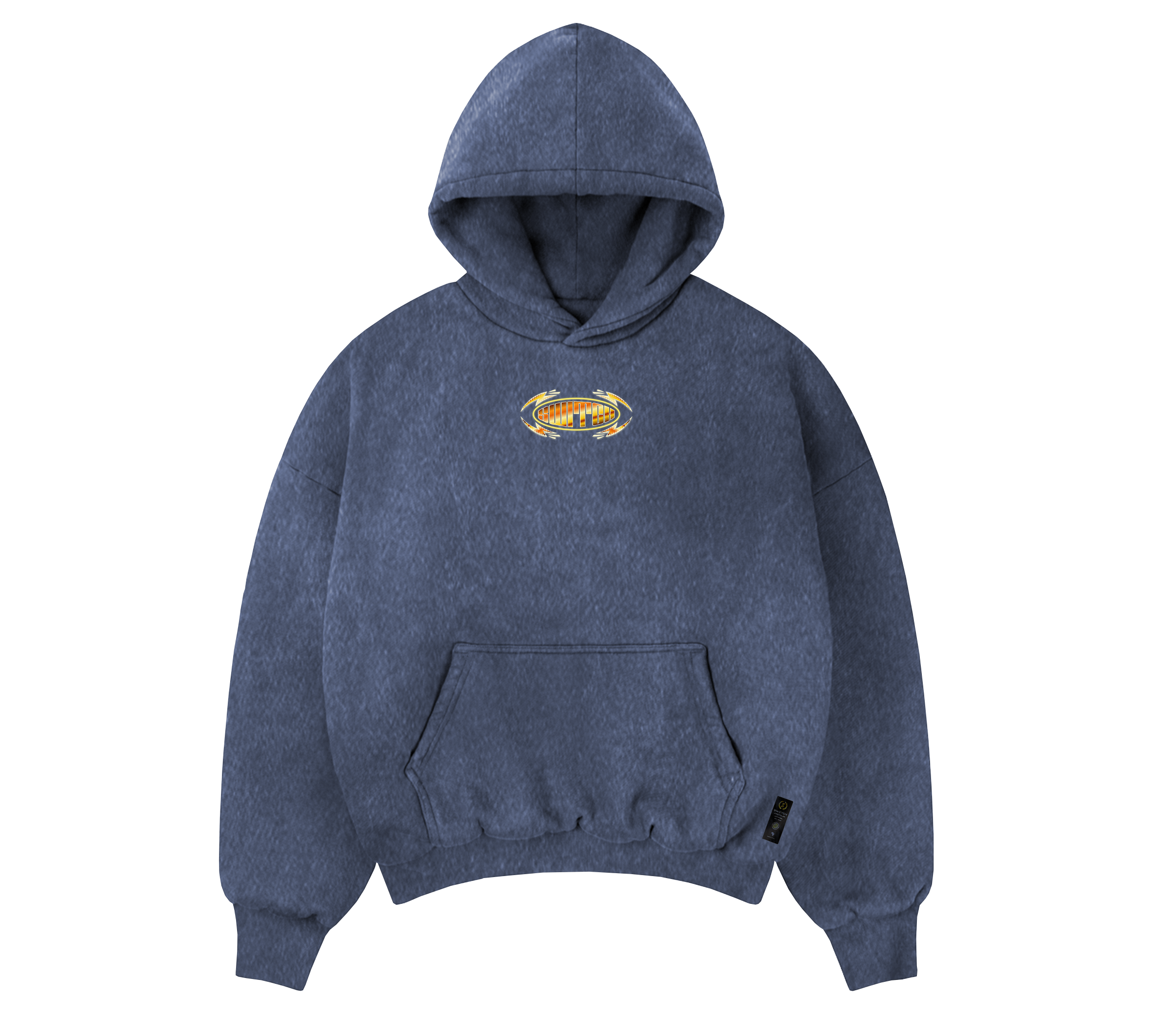 Moletom Oversized Marmorizado - Thunder Dourado