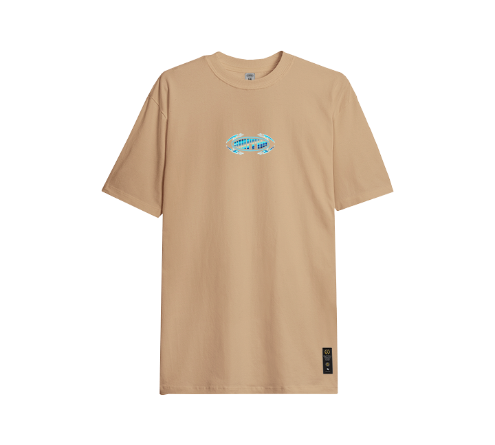 Camiseta Streetwear Cotton Flex - Thunder Azul Metalico