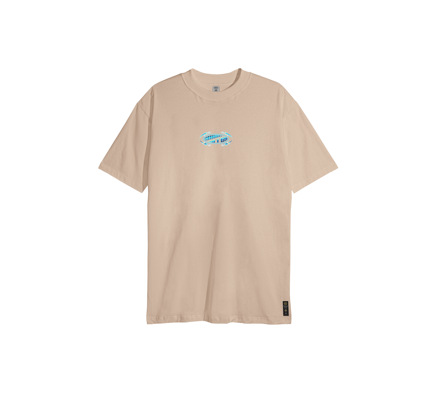 Camiseta Streetwear - Thunder Azul Metálico