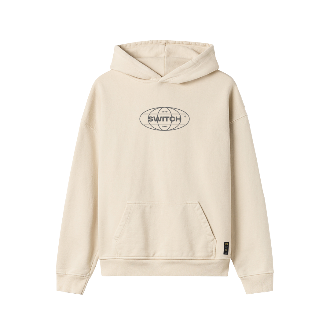 Moletom Canguru Premium - Worldwide Cinza