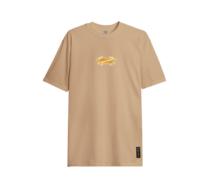 Camiseta Streetwear Cotton Flex - Thunder Dourado