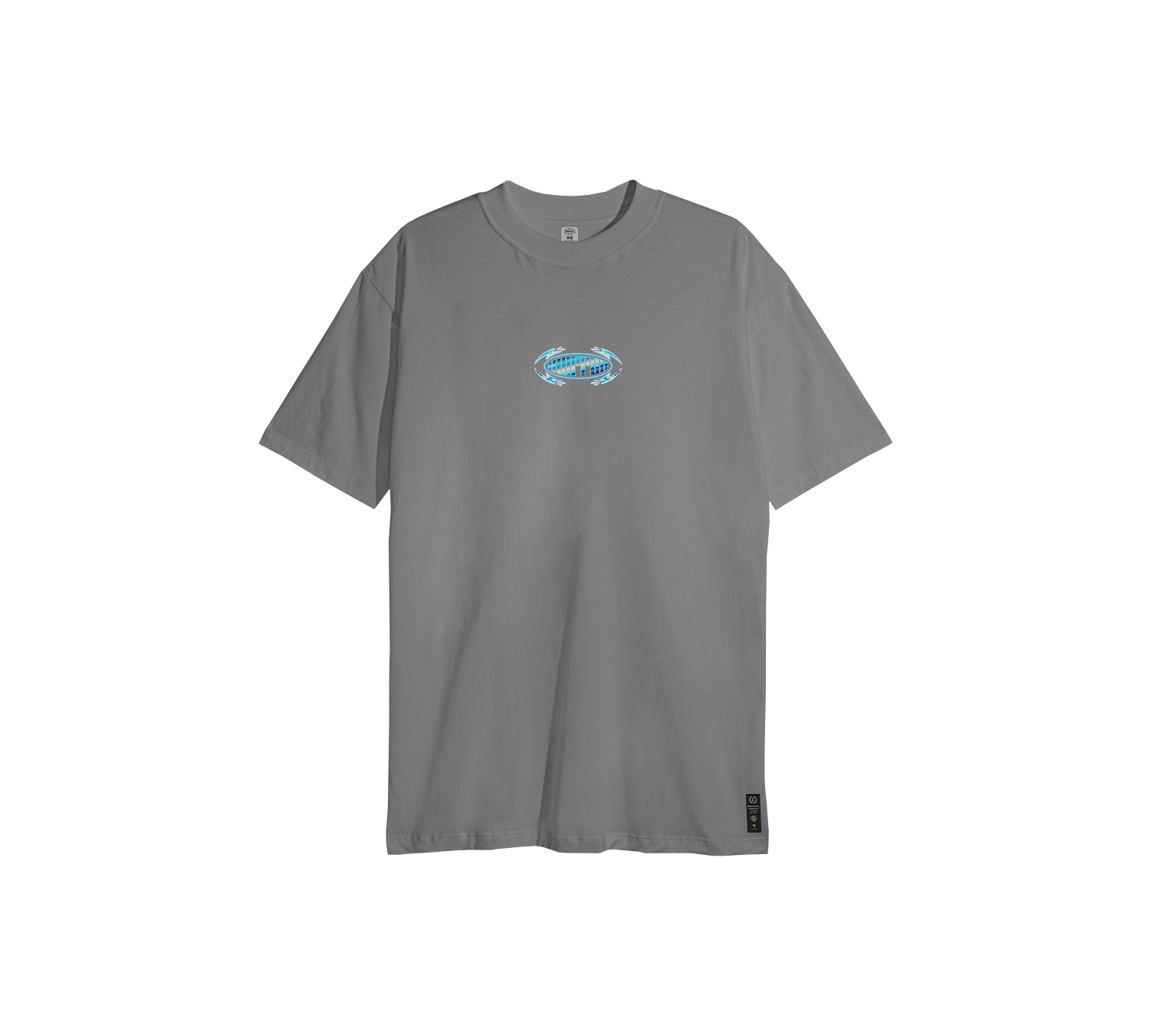 Camiseta Streetwear - Thunder Azul Metálico