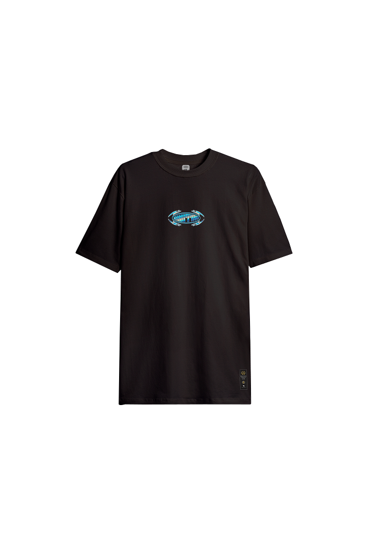 Camiseta Streetwear Cotton Flex - Thunder Azul Metalico