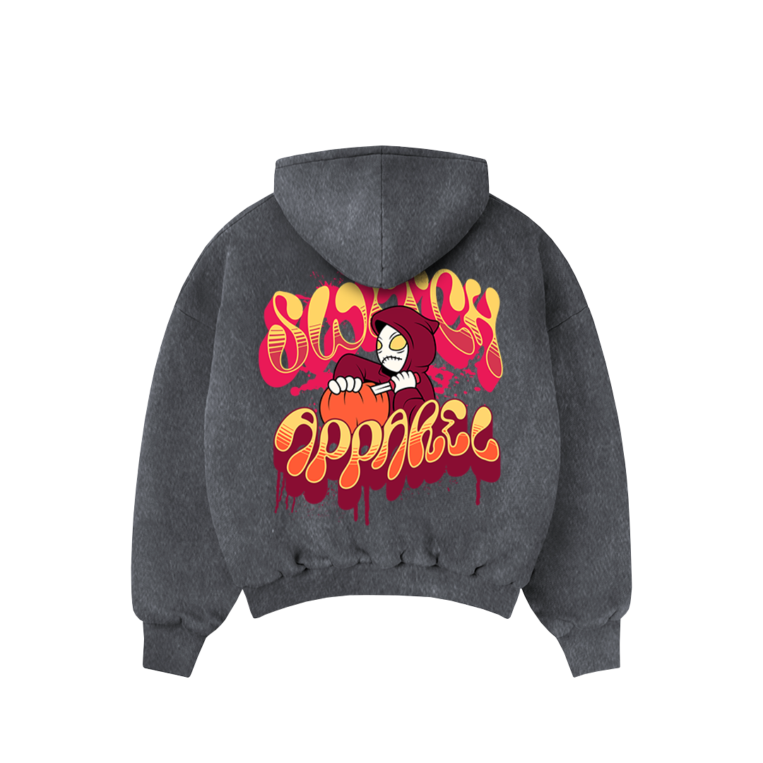 Moletom Oversized Marmorizado - Street Ghost - 4