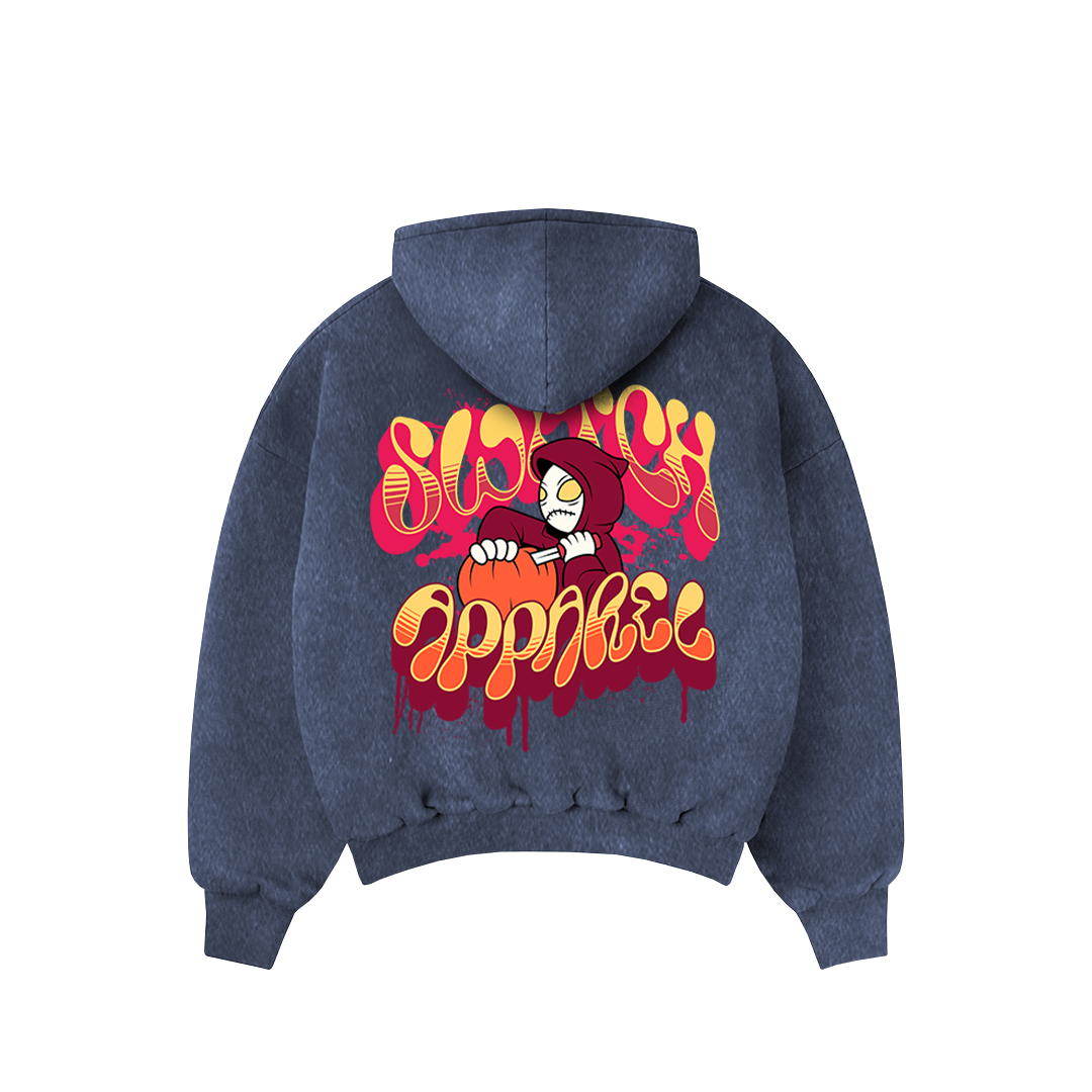 Moletom Oversized Marmorizado - Street Ghost - 4
