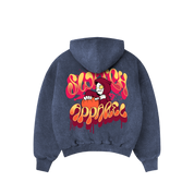 Moletom Oversized Marmorizado - Street Ghost - 4