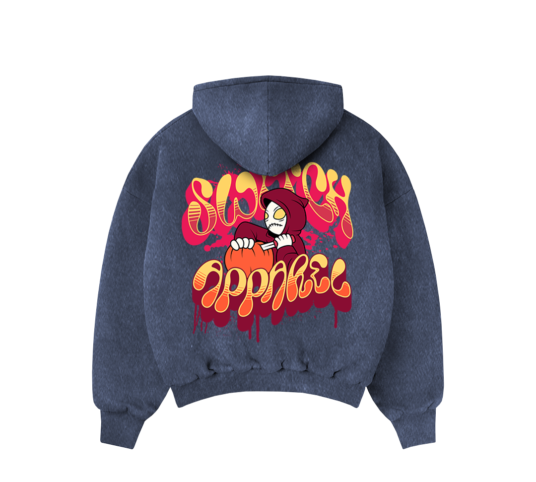 Moletom Oversized Marmorizado - Street Ghost - 4