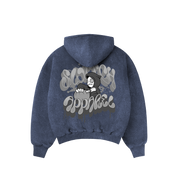 Moletom Oversized Marmorizado - Street Ghost - 1
