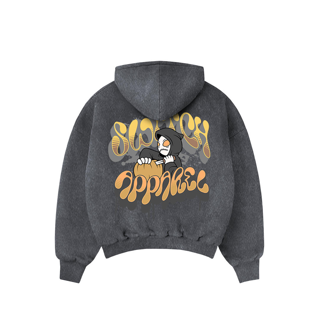 Moletom Oversized Marmorizado - Street Ghost - 2
