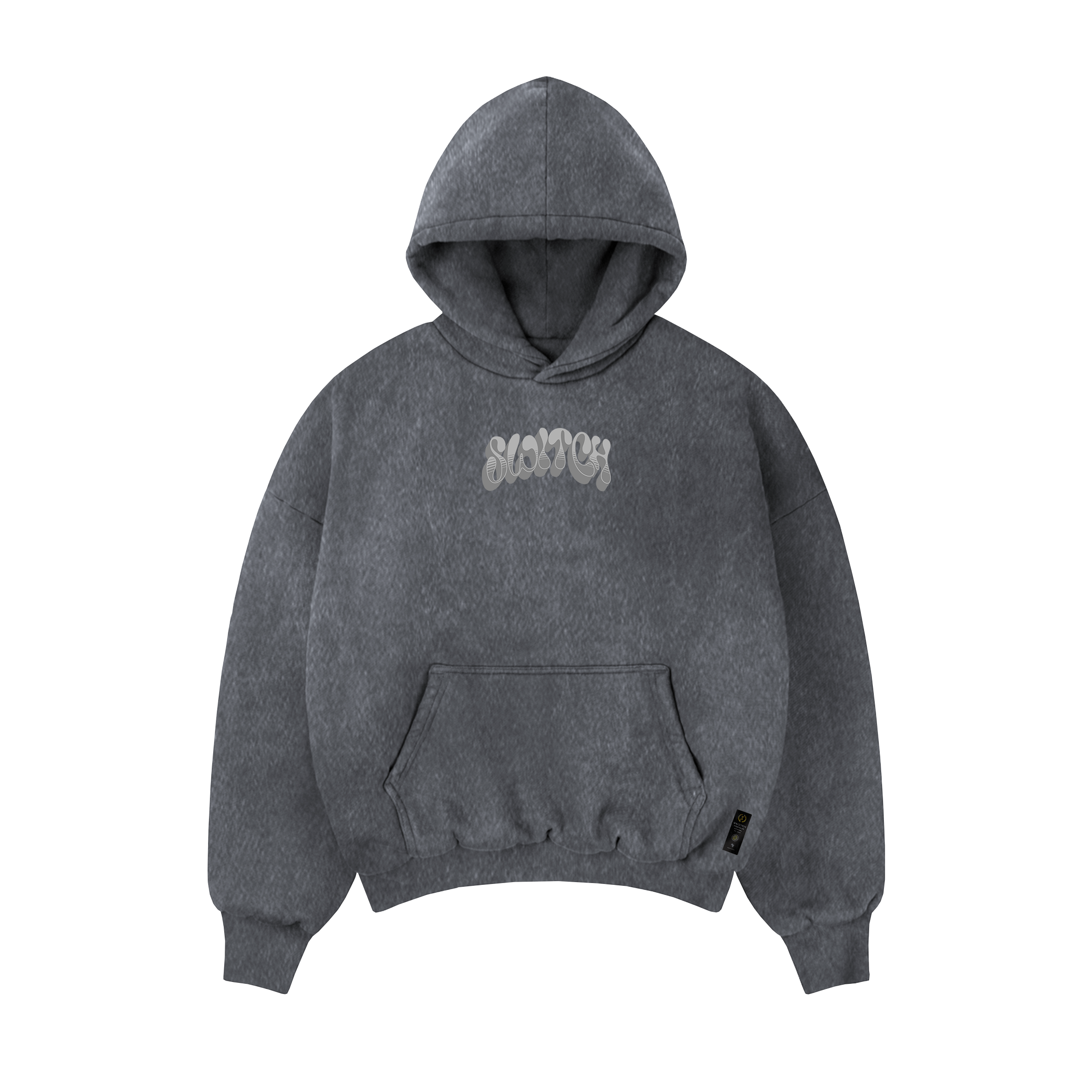 Moletom Oversized Marmorizado - Street Ghost - 1