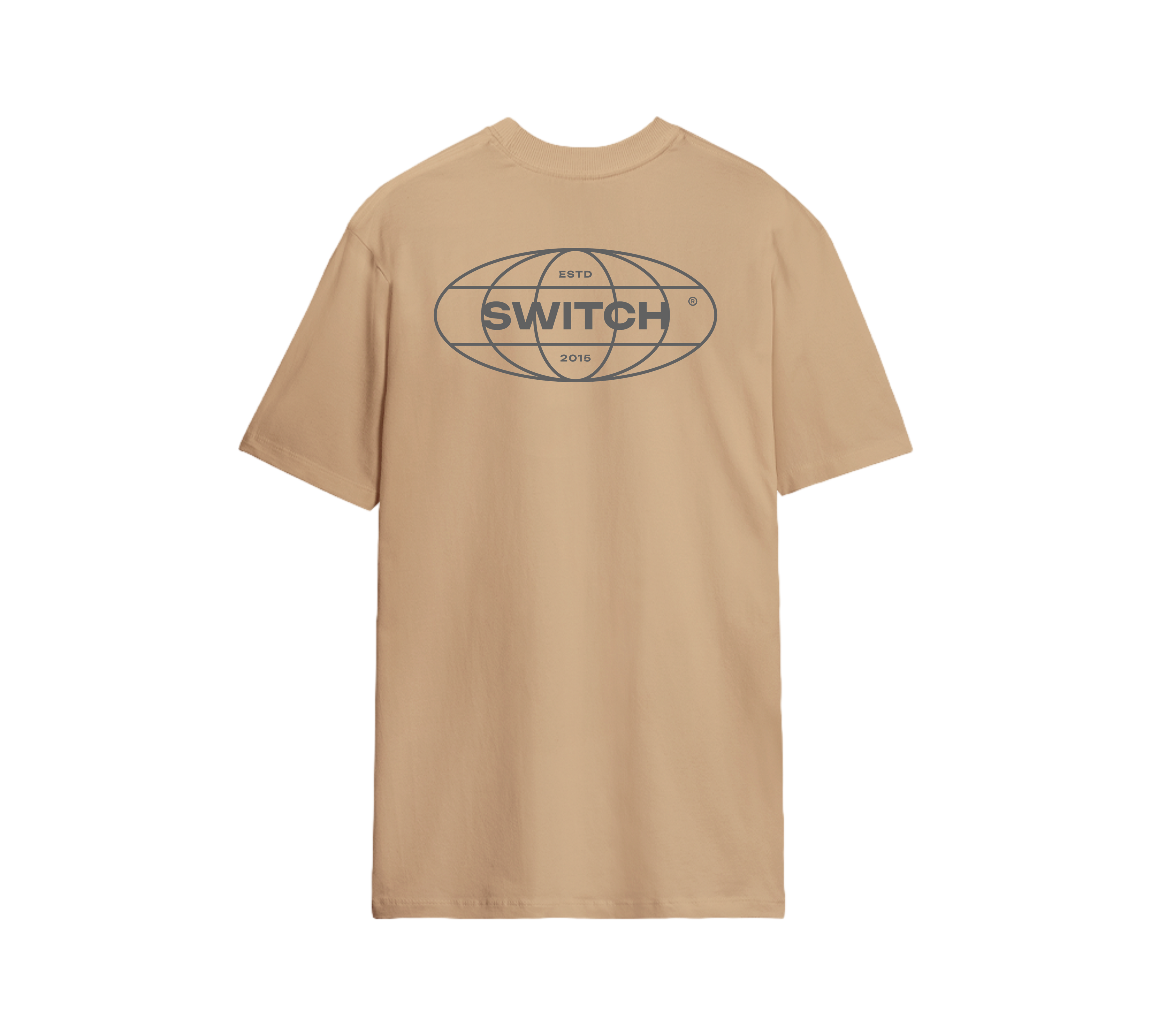 Camiseta Streetwear Cotton Flex - Worldwide Cinza