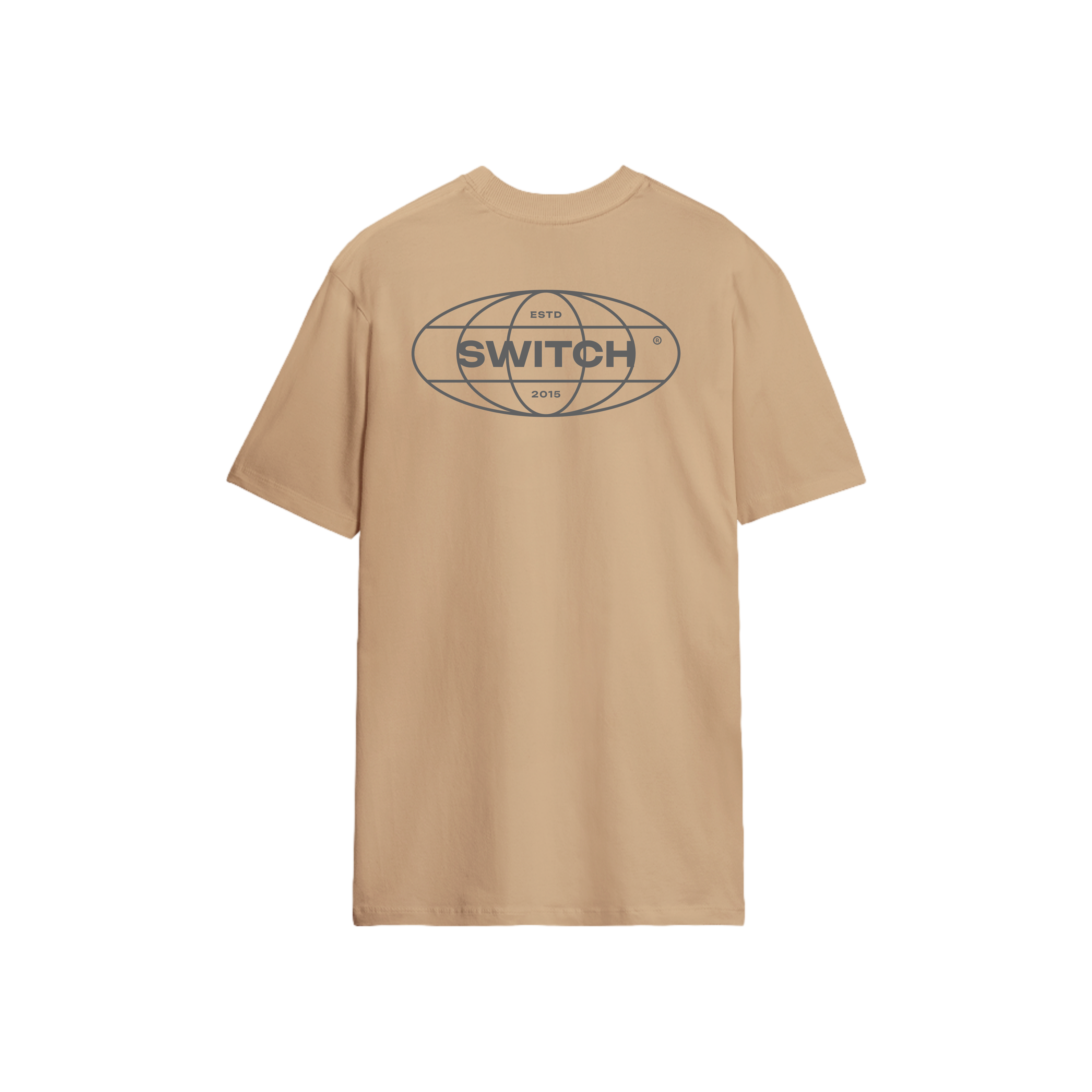 Camiseta Streetwear Cotton Flex - Worldwide Cinza