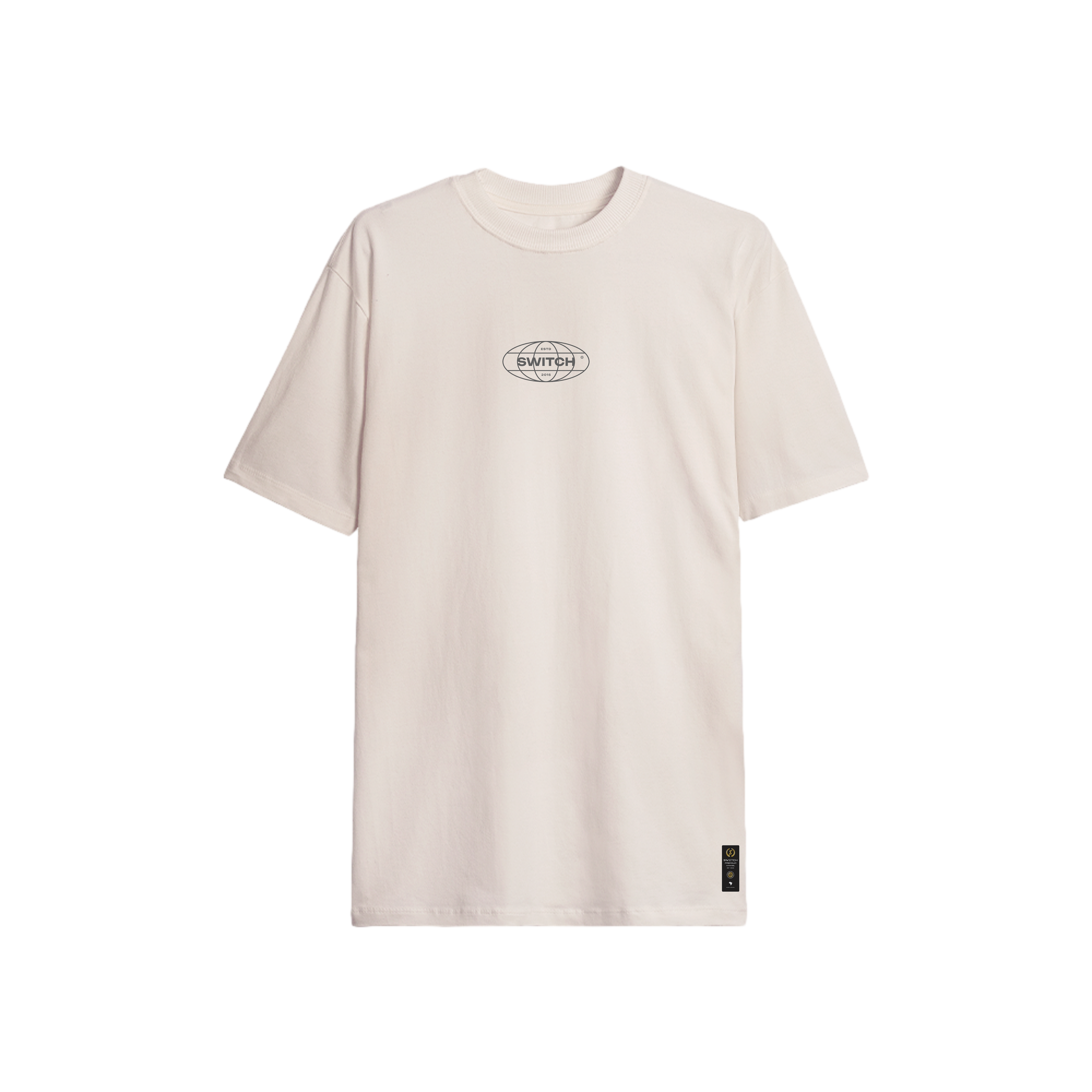 Camiseta Streetwear Cotton Flex - Worldwide Cinza
