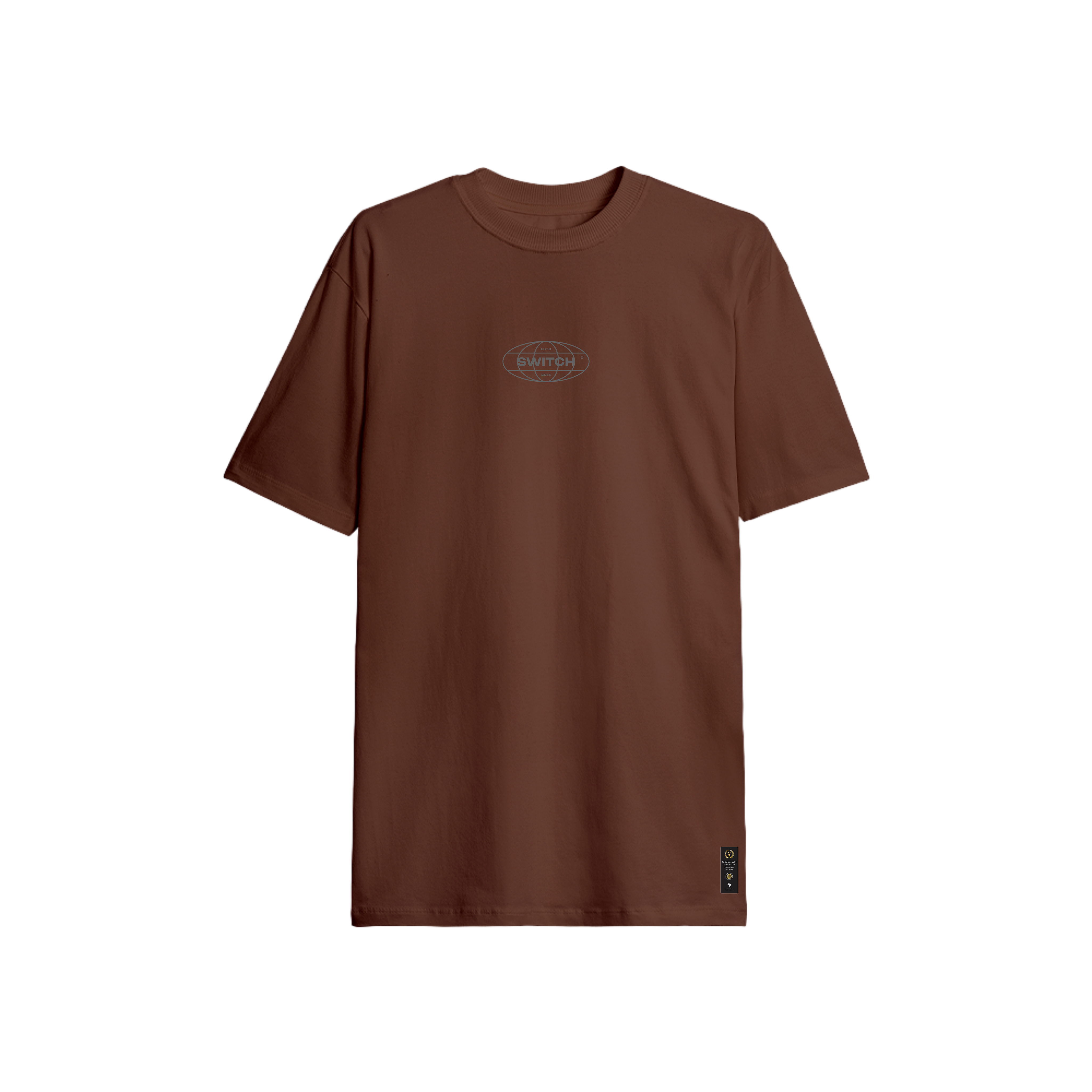 Camiseta Streetwear Cotton Flex - Worldwide Cinza