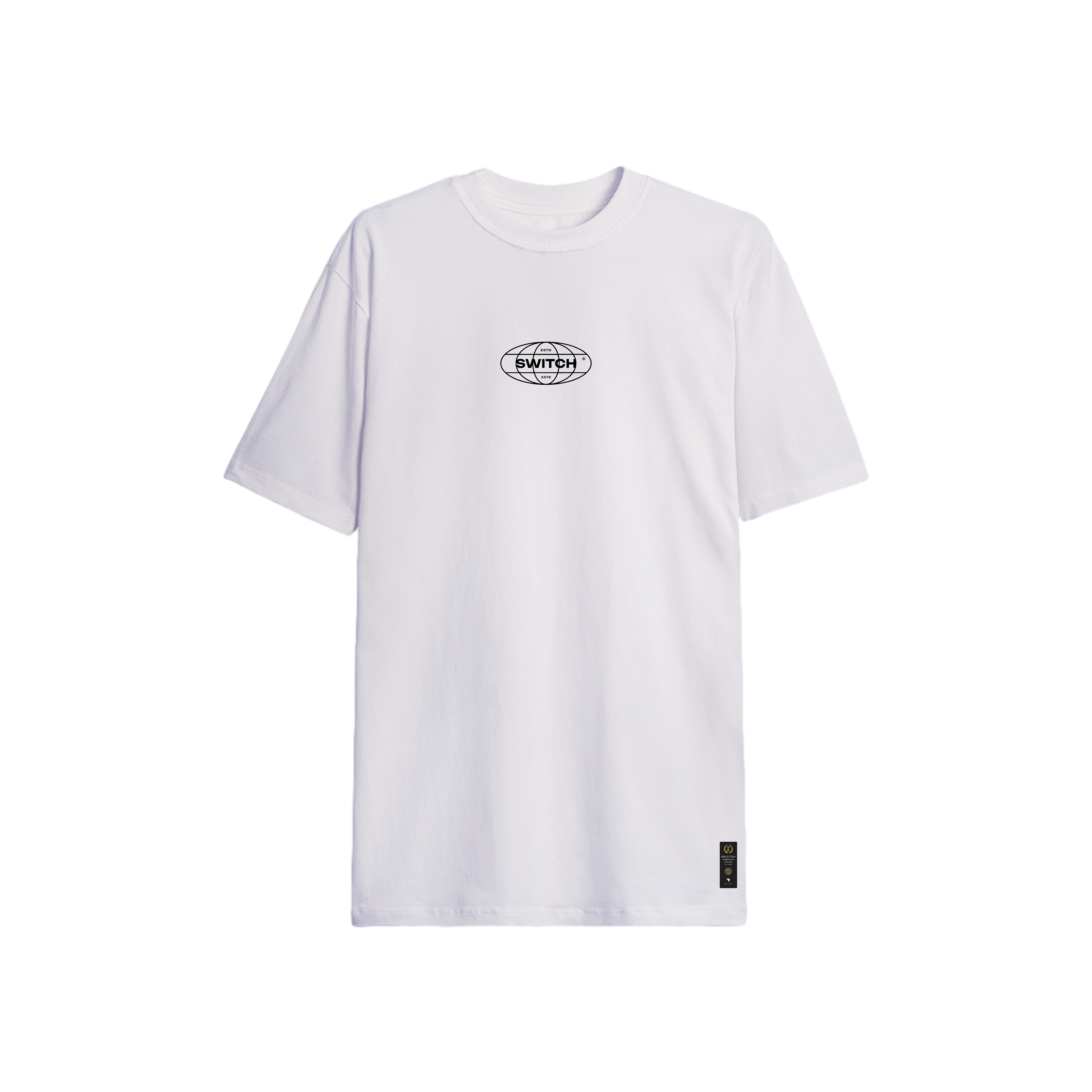 Camiseta Streetwear Cotton Flex - Worldwide Black