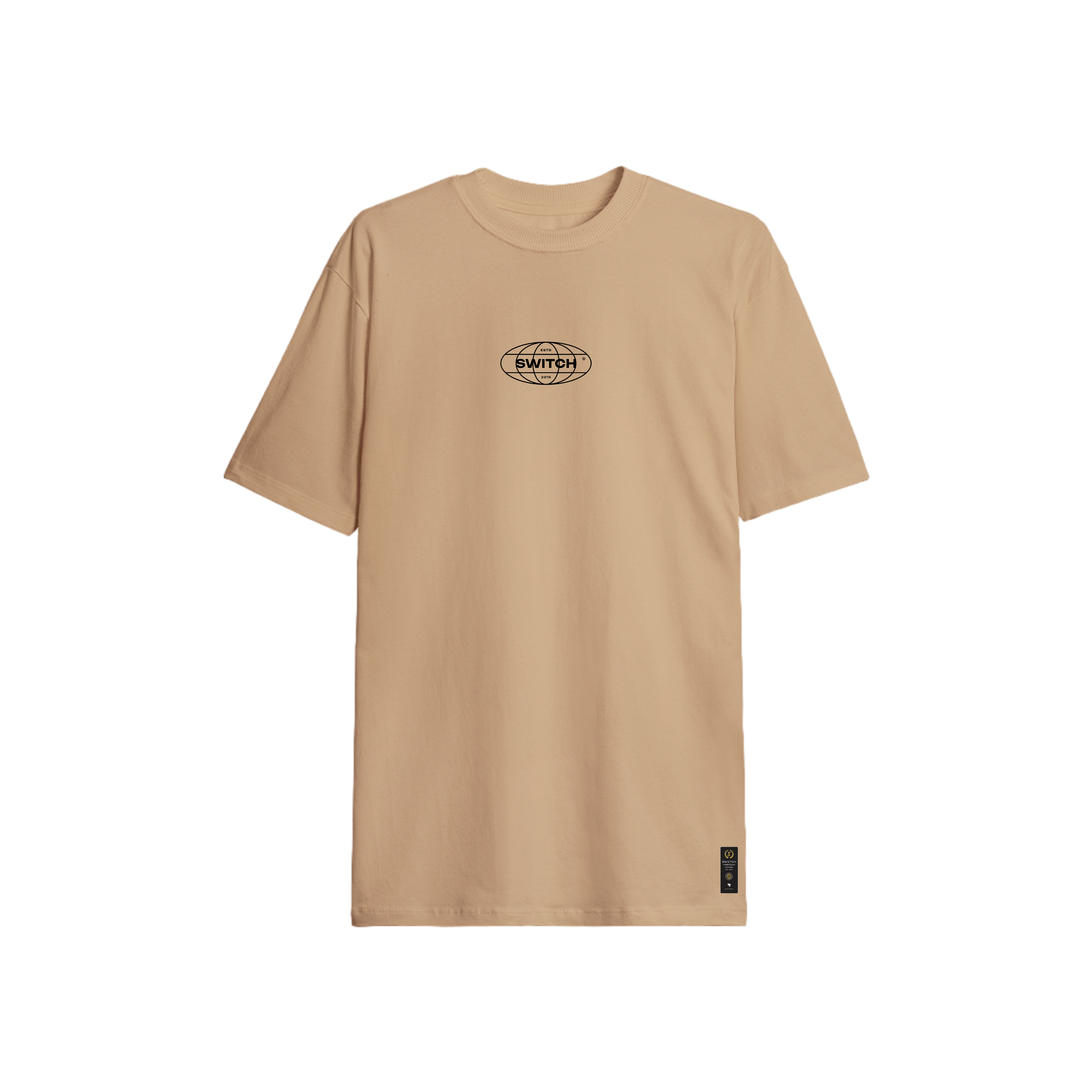 Camiseta Streetwear Cotton Flex - Worldwide Black